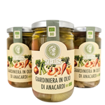 Giardiniera Sottolio di Anacardi Bio 270g: Il Classico Rivisitato in Chiave Gourmet (3x270g)