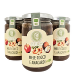 Confettura Gourmet Bio Mele Cocco e Anacardi 340gr: L'Esplosione di Dolcezza Esotica (3x340g)