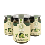 Pesto Verde Gourmet 130gr: L'Armonia Delicata con Anacardi (3x130g)