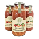 Sugo Gourmet Pomodoro, Verdurine e Anacardi 500ml: La Tradizione che Stupisce (3x500)