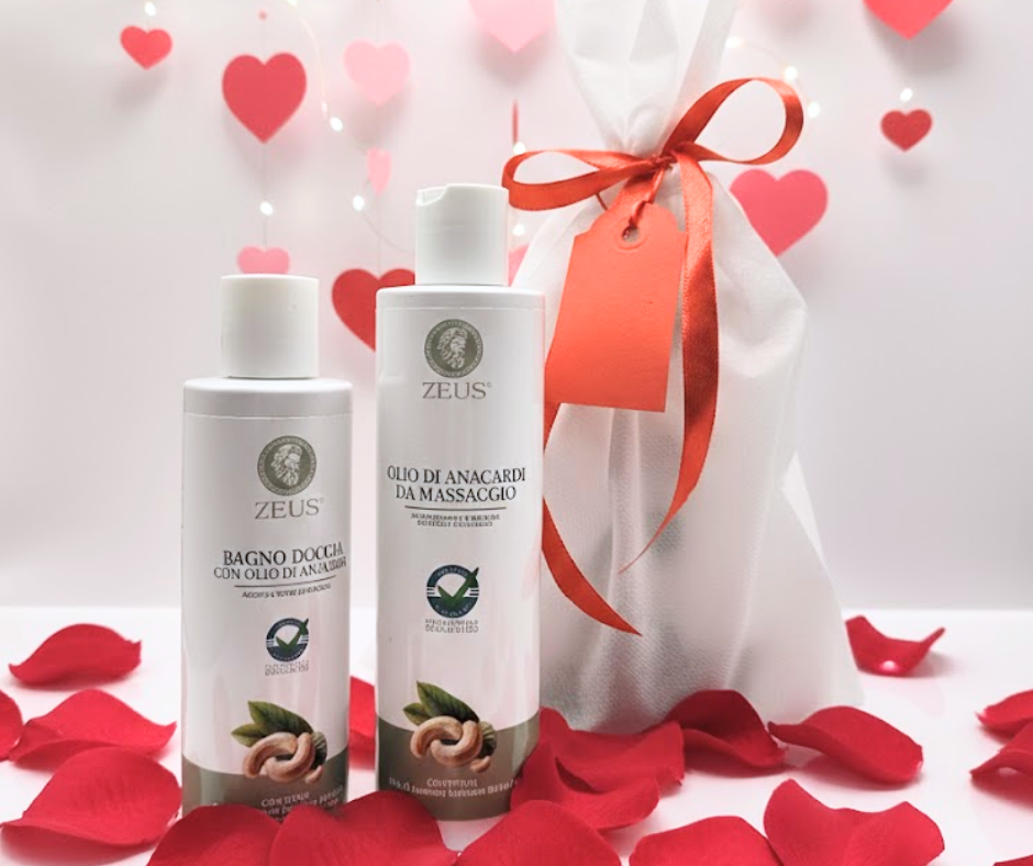 Confezione San Valentino Bagnodoccia e Olio da Massaggio