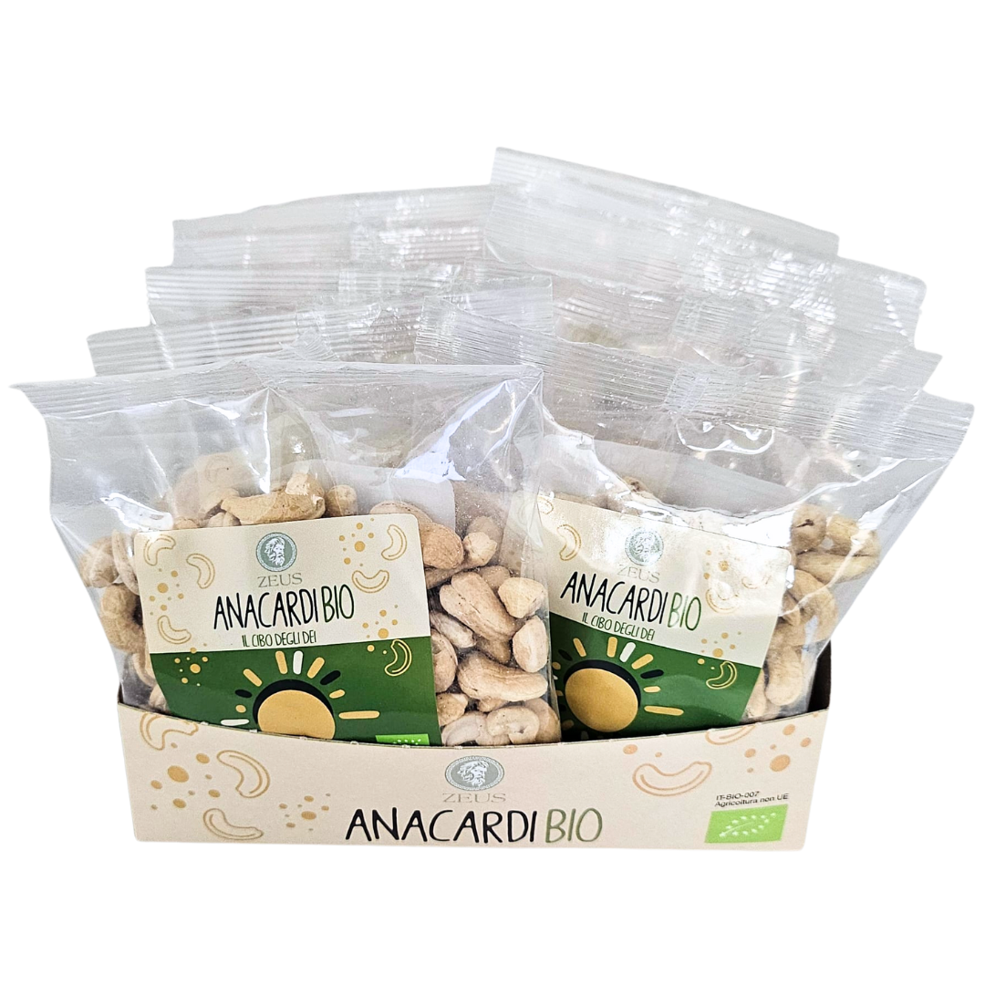 Anacardi 150gr. Perfetti come snack o in cucina. (10x150g)