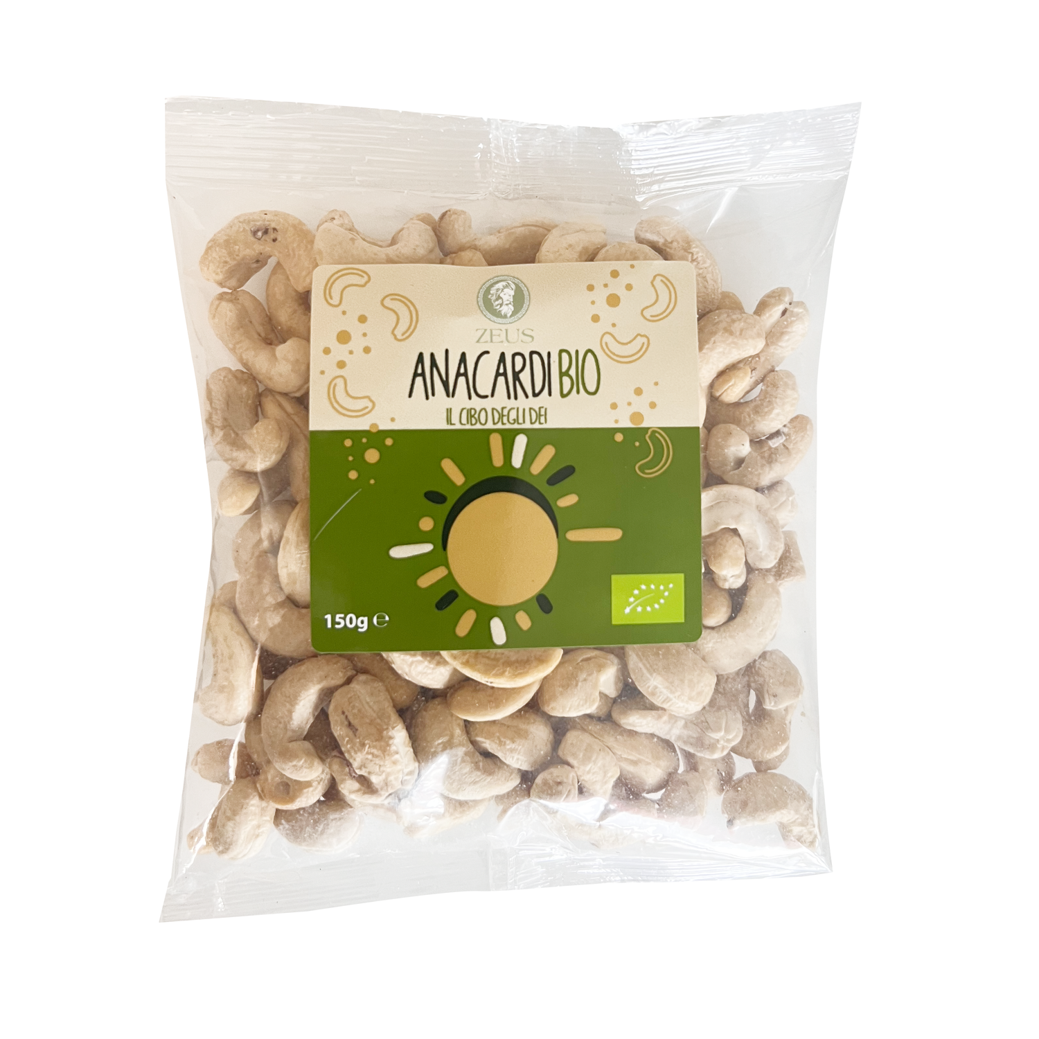 Anacardi 150gr. Perfetti come snack o in cucina. - Zeus