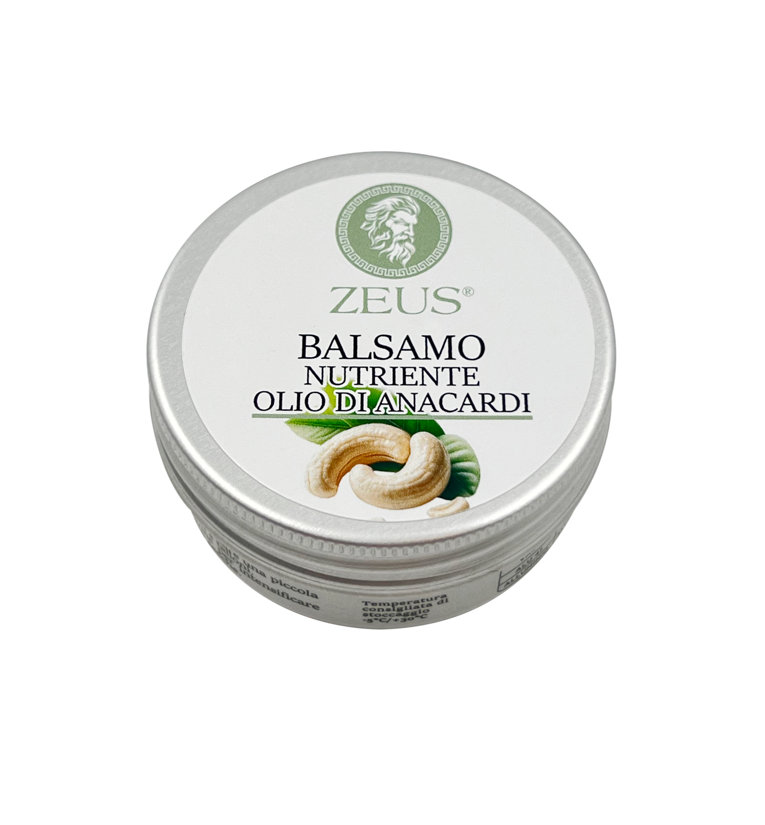 Balsamo nutriente con Olio di Anacardi 50ml: L'Elisir Nutriente per Zone Molto Secche - Zeus