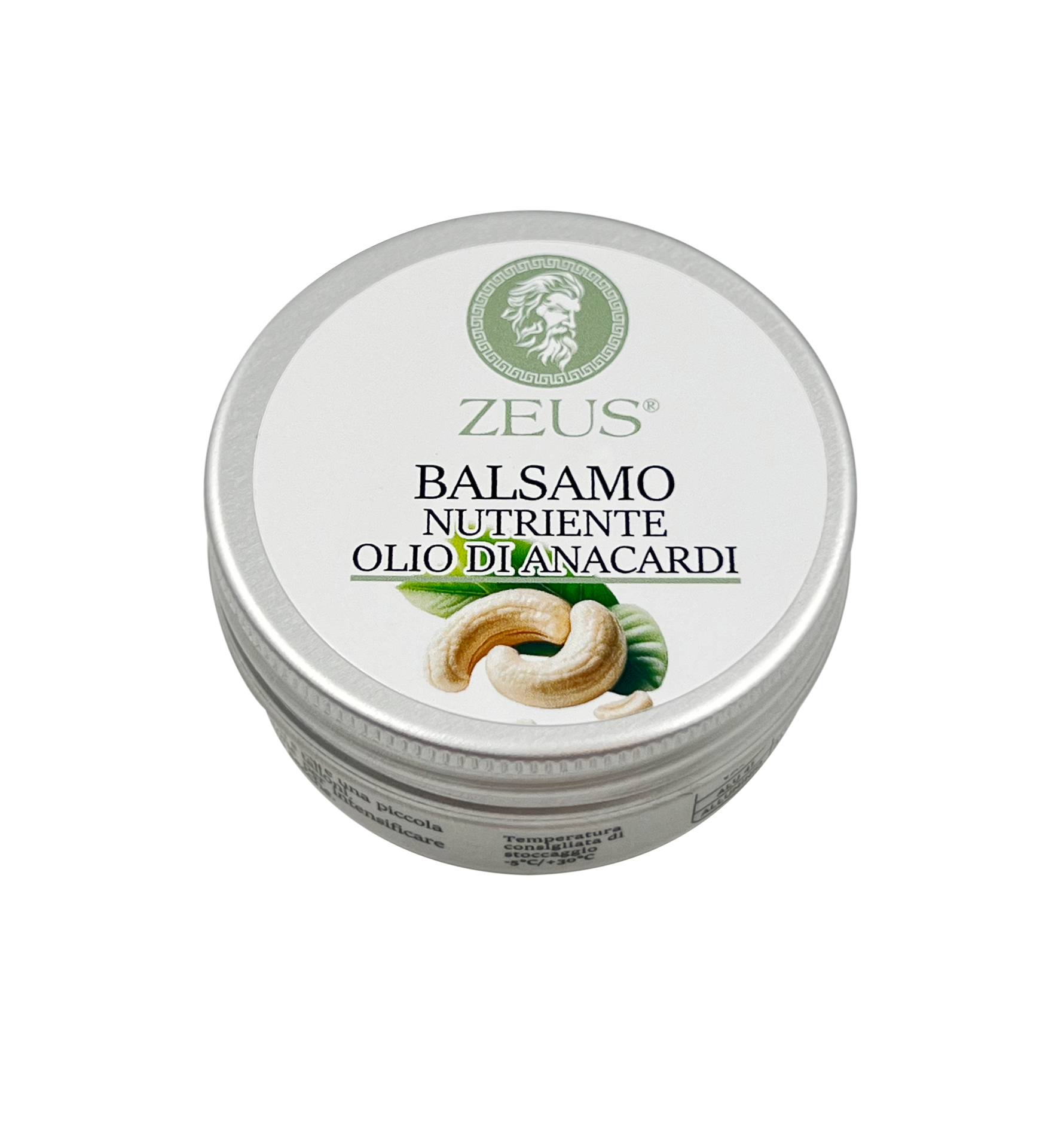 Balsamo nutriente con Olio di Anacardi 50ml: L'Elisir Nutriente per Zone Molto Secche - Zeus
