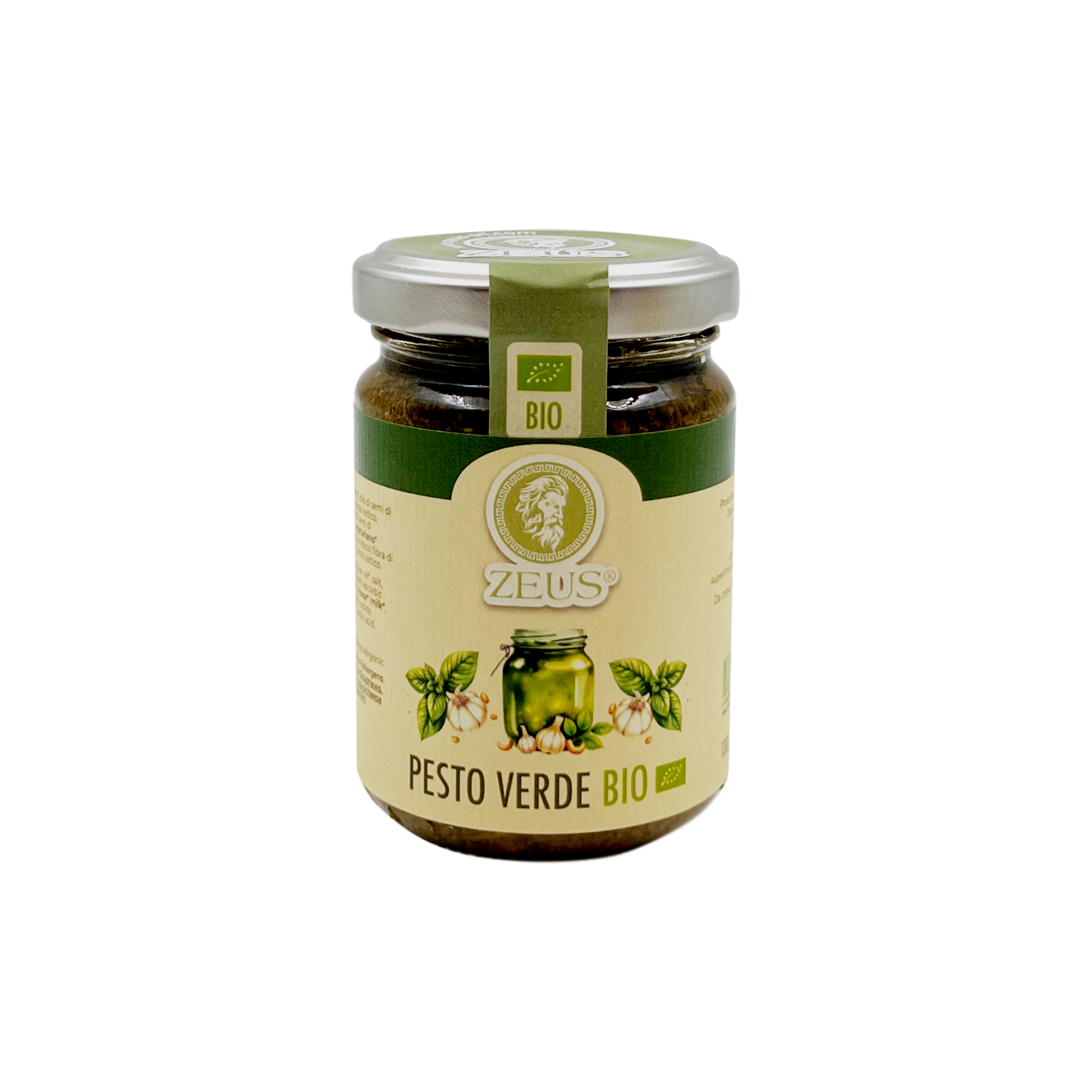 Pesto Verde Gourmet  130gr:  L'Armonia Delicata con Anacardi - Zeus
