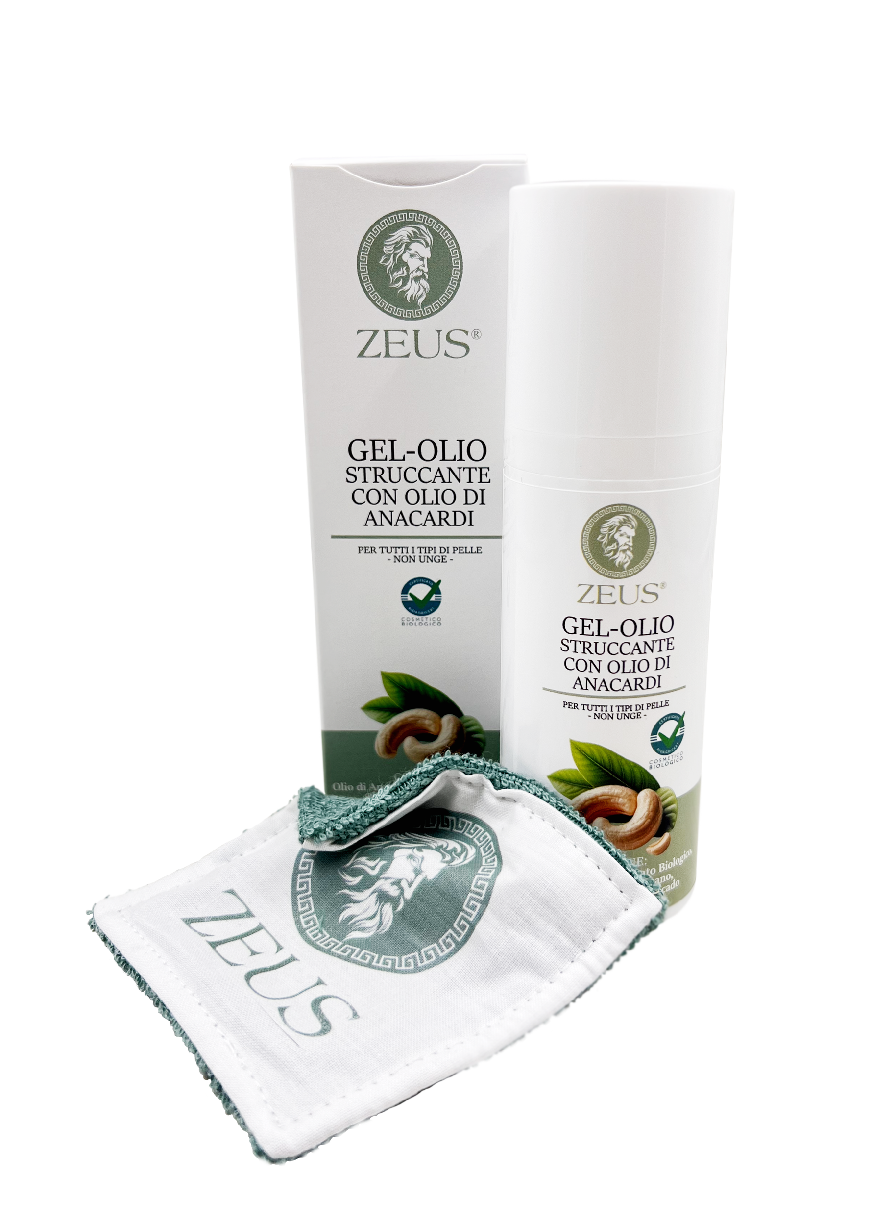 Lipogel Detergente Struccante Bio 75ml: La Magia dell'Olio di Anacardi per una Pelle Perfetta - Zeus