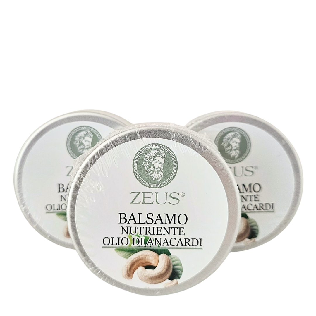 Balsamo nutriente con Olio di Anacardi 50ml: L'Elisir Nutriente per Zone Molto Secche (3x50ml)
